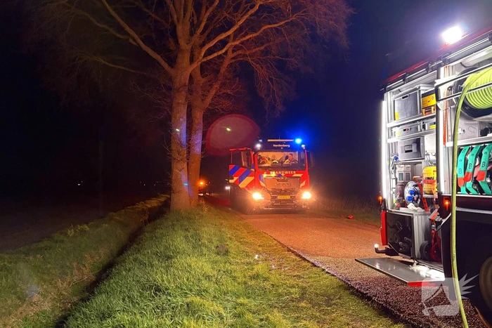 Voertuigbrand moeilijk te bestrijden
