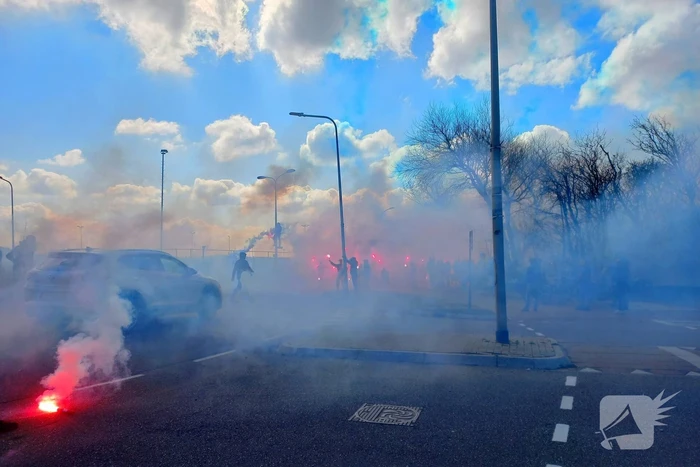Vuurwerk en spanning tijdens klassieker
