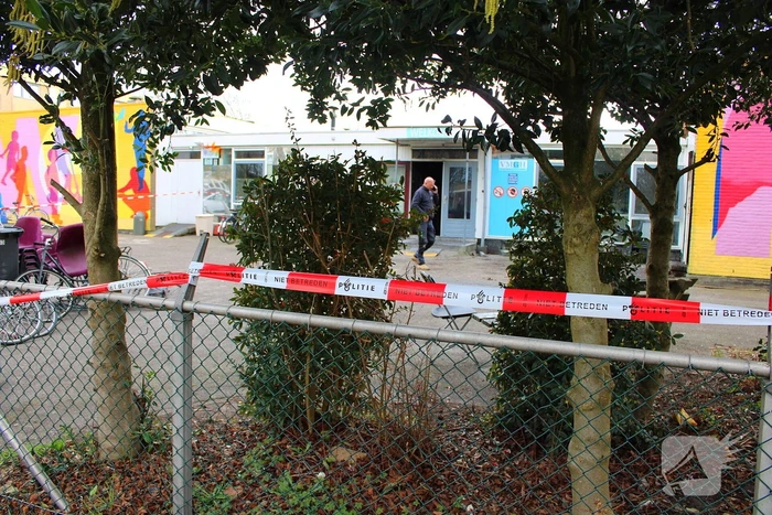 Schade aan buurthuis goed zichtbaar na grote brand