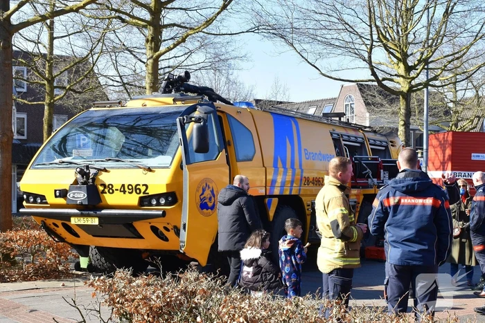 Veel belangstelling voor open dag brandweer