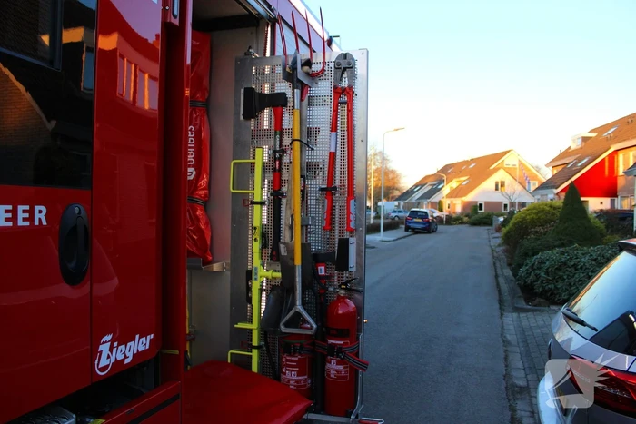 Schoorsteenbrand snel onder controle