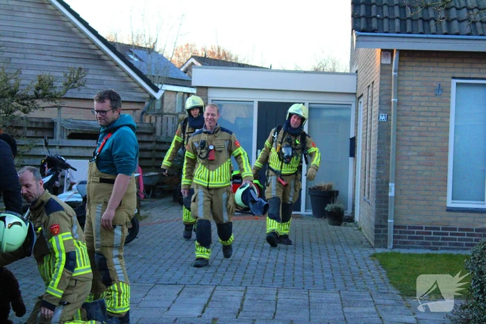 Schoorsteenbrand snel onder controle