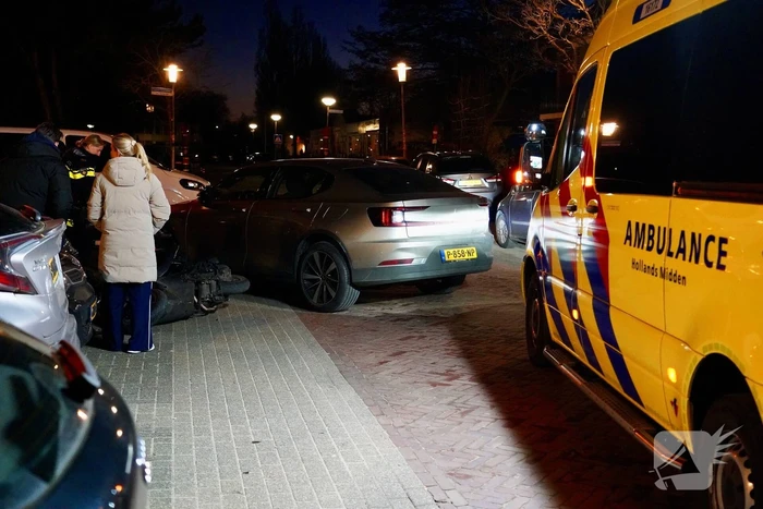 Maaltijdbezorger gewond bij aanrijding