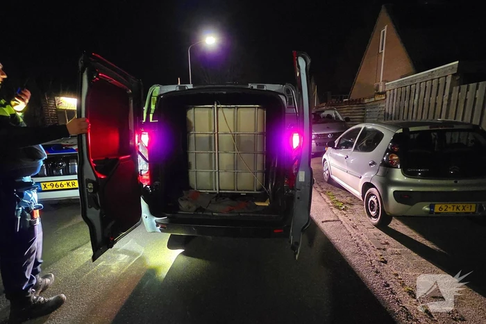Aanhouding na professionele diefstal honderden liters brandstof