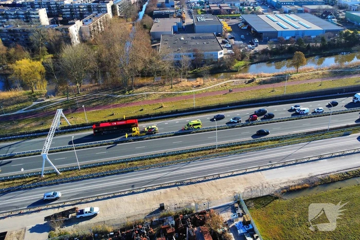 Ongeval tussen meerdere voertuigen zorgt voor vertraging