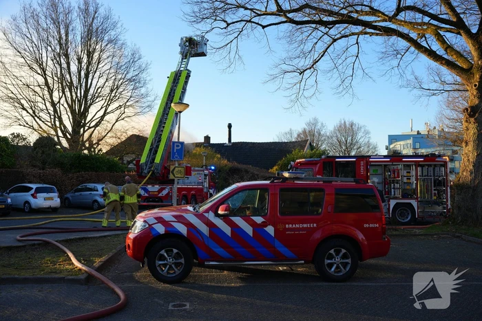 Grote brand in gesloten pannenkoekenrestaurant