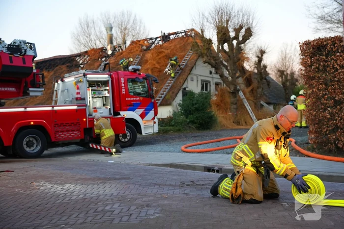 Grote brand in gesloten pannenkoekenrestaurant