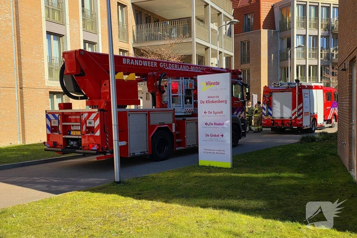 Ontruiming na meterkastbrand