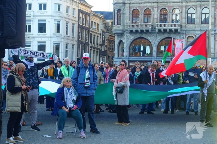 Demonstratie voor Palestina in de hoofdstad