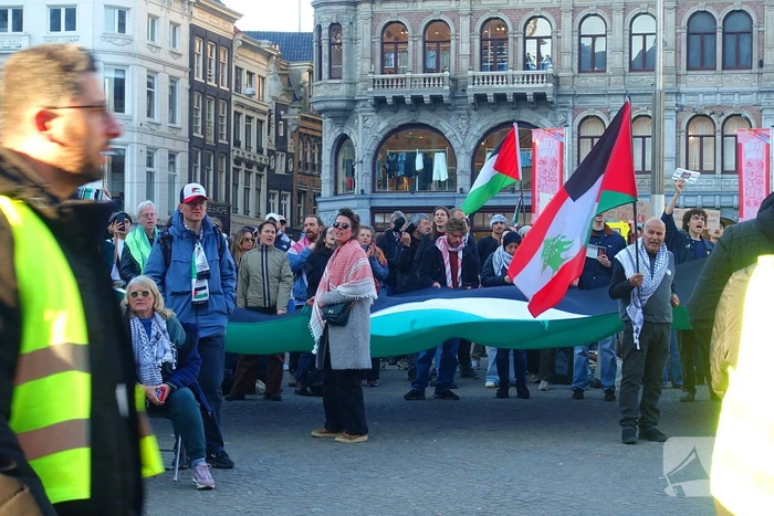 Demonstratie voor Palestina in de hoofdstad