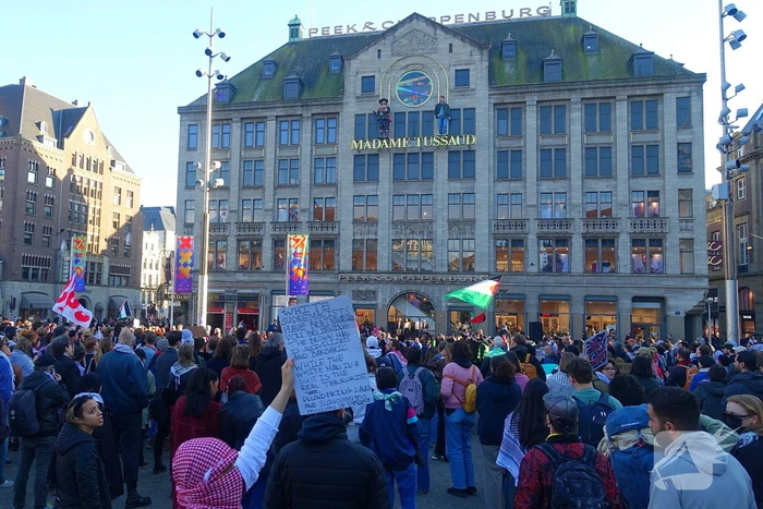 Demonstratie voor Palestina in de hoofdstad