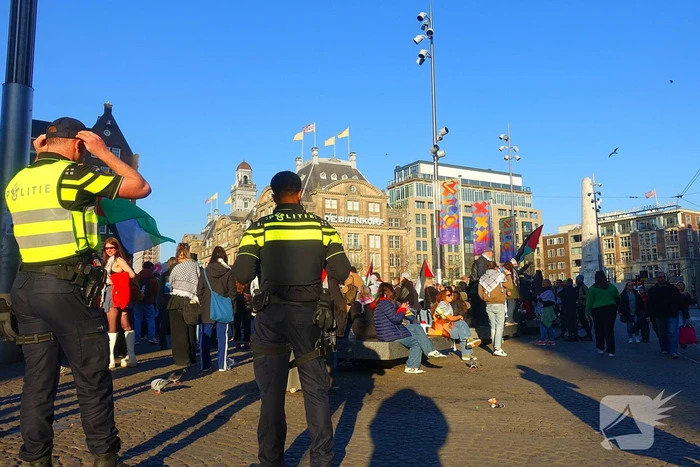 Demonstratie voor Palestina in de hoofdstad
