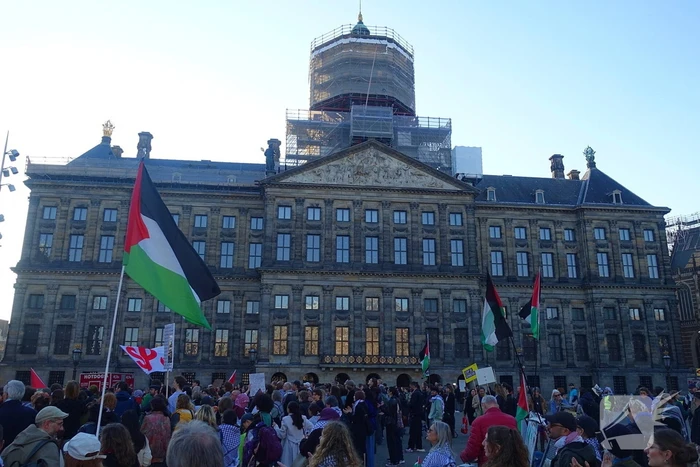 Demonstratie voor Palestina in de hoofdstad