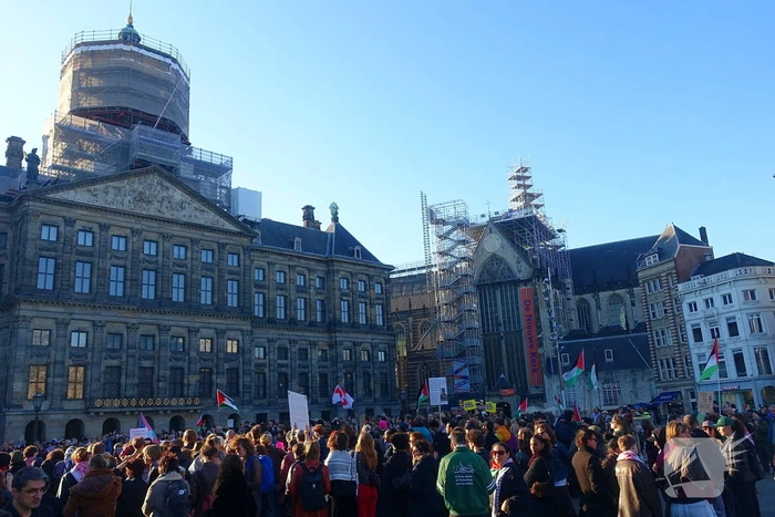 Demonstratie voor Palestina in de hoofdstad