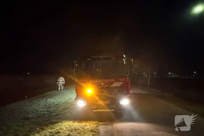 Brand in buitengebied geblust