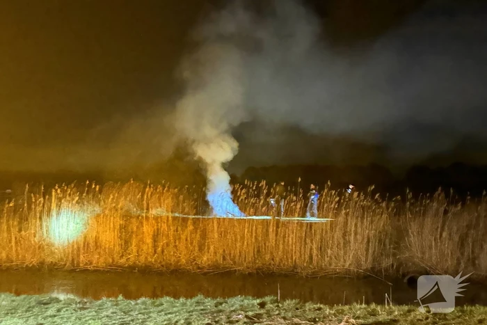 Brand in buitengebied geblust