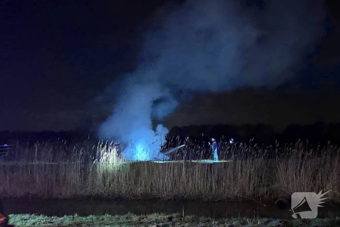 Brand in buitengebied geblust