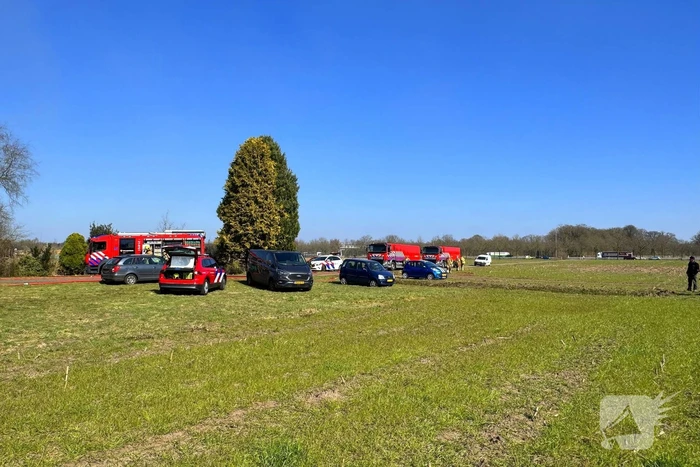 Flinke rookontwikkeling bij schuurbrand