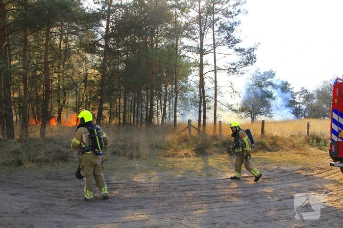Zeer grote brand in de Laurabossen