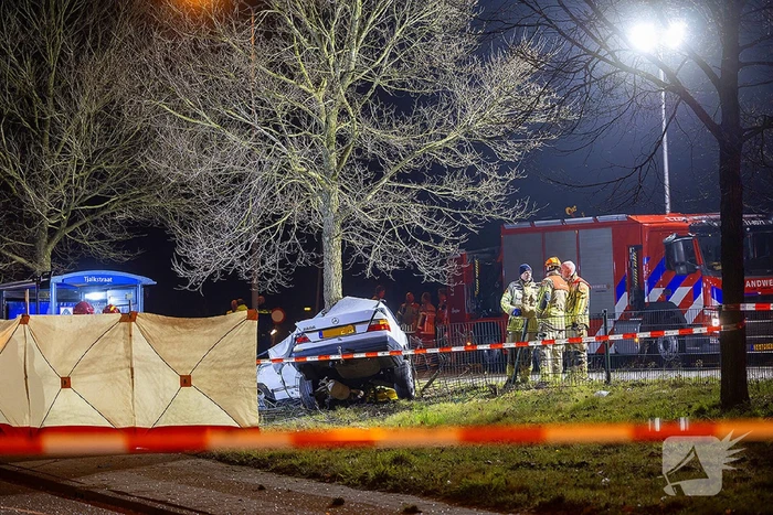 Bestuurder komt om bij eenzijdig ongeluk