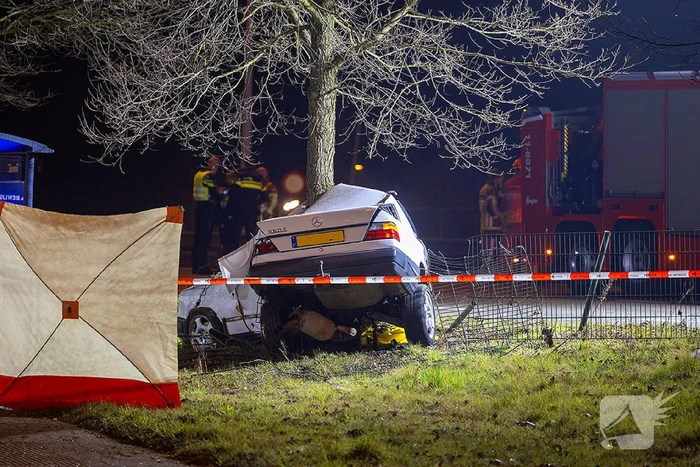 Bestuurder komt om bij eenzijdig ongeluk