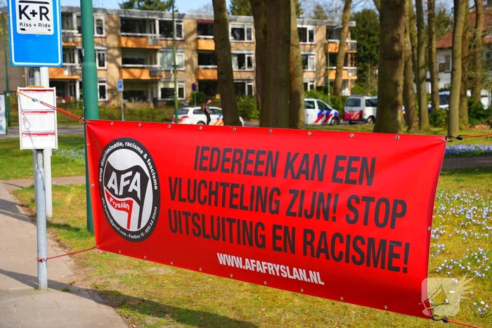 Demonstraties uit protest tegen NVU-mars