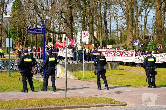 Demonstraties uit protest tegen NVU-mars