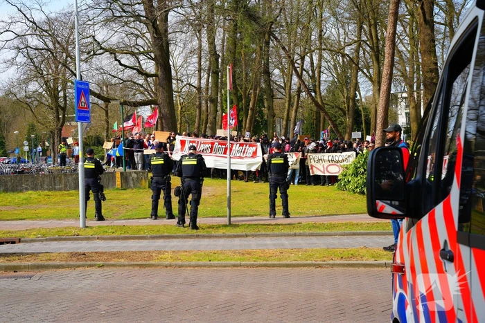 Demonstraties uit protest tegen NVU-mars