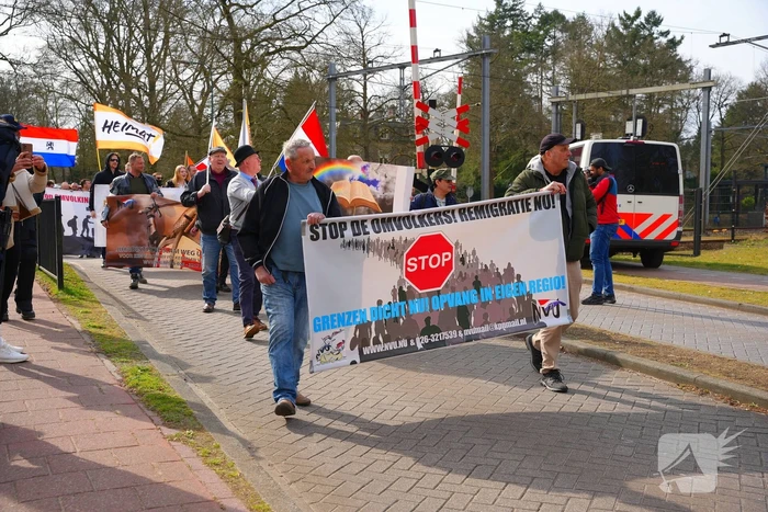 Demonstraties uit protest tegen NVU-mars