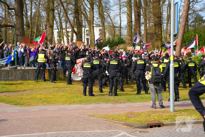 Demonstraties uit protest tegen NVU-mars