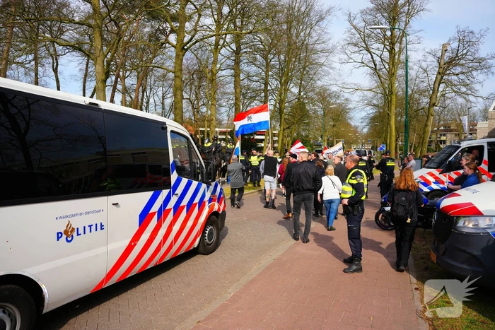 Demonstraties uit protest tegen NVU-mars