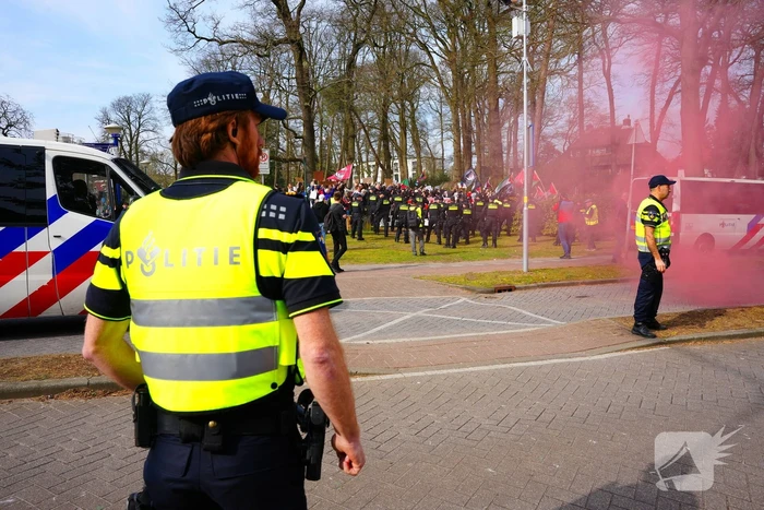 Demonstraties uit protest tegen NVU-mars