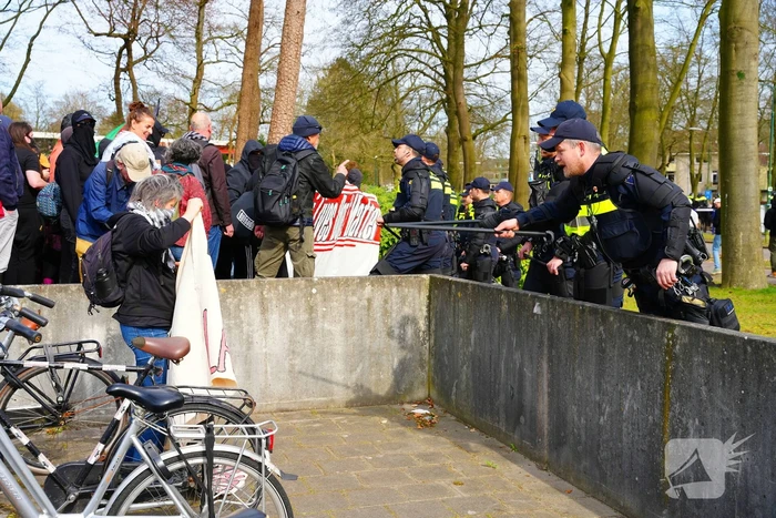 Demonstraties uit protest tegen NVU-mars