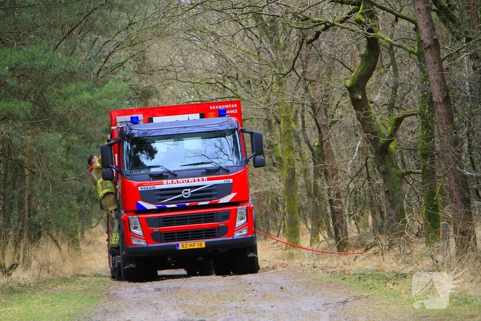 Regen helpt bij blussen van bosbrand welke natuurfotograaf opmerkte