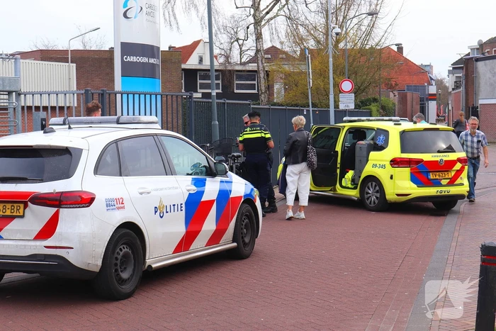 Fietster gewond na valpartij