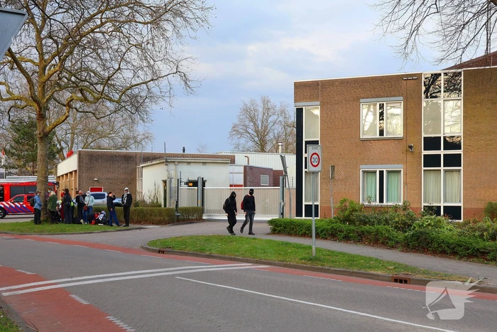 Demonstratie bij politiebureau