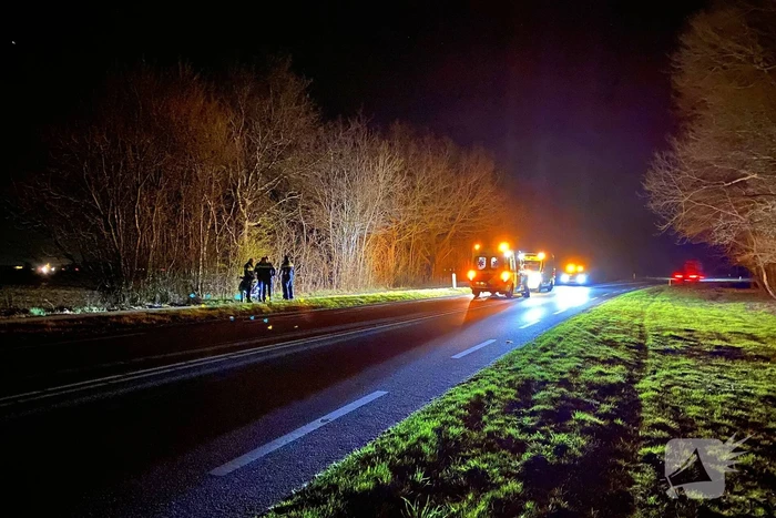 Hulpdiensten ingezet voor persoon die onderuit gaat met scooter