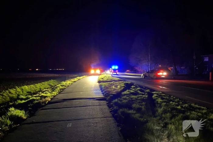 Hulpdiensten ingezet voor persoon die onderuit gaat met scooter