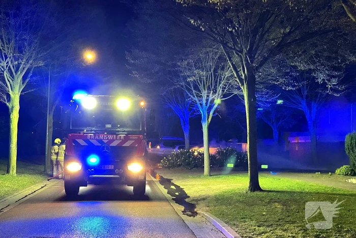 Auto gaat verloren door brand