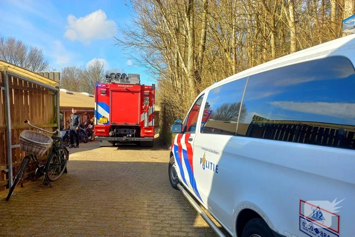 Brandweer ingezet voor brandlucht