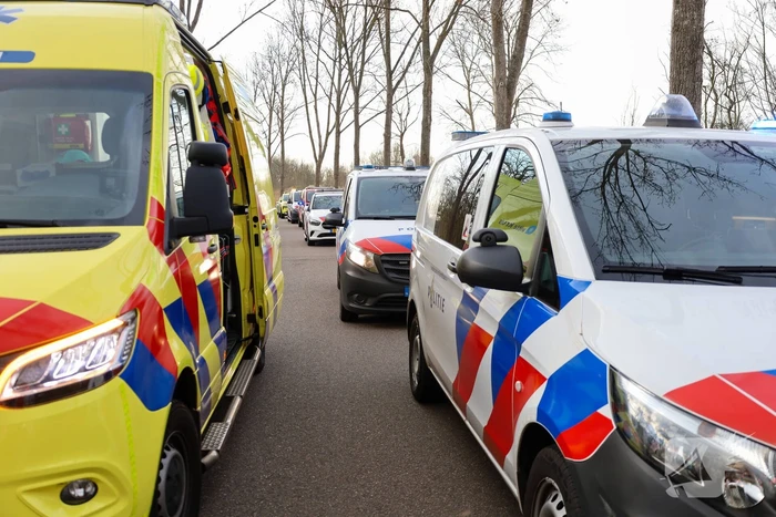 Bestuurder overleden bij ernstige aanrijding