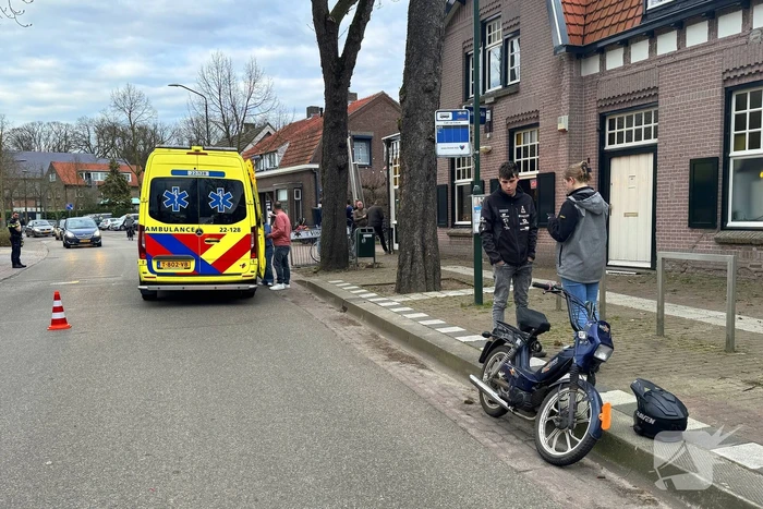 Brommerrijder gewond bij ongeval