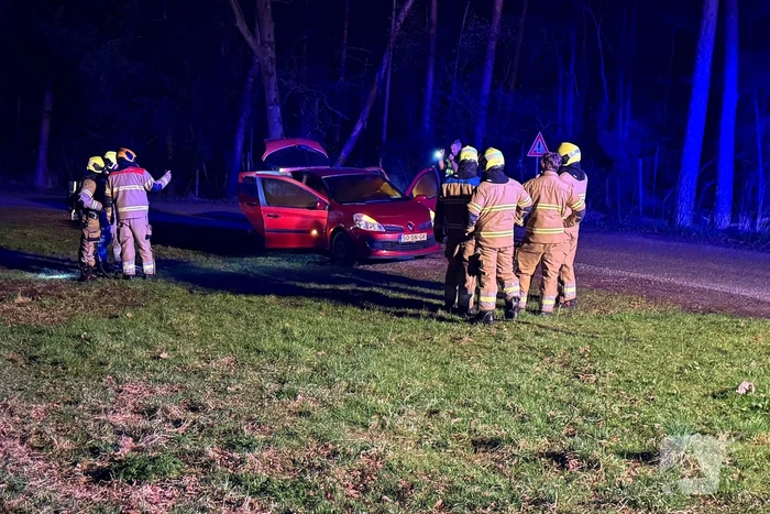 Autobrand snel onder controle