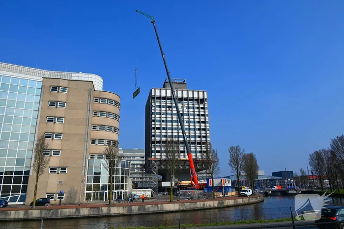 Ontmanteling oud ING kantoor de Paddenstoel in volle gang