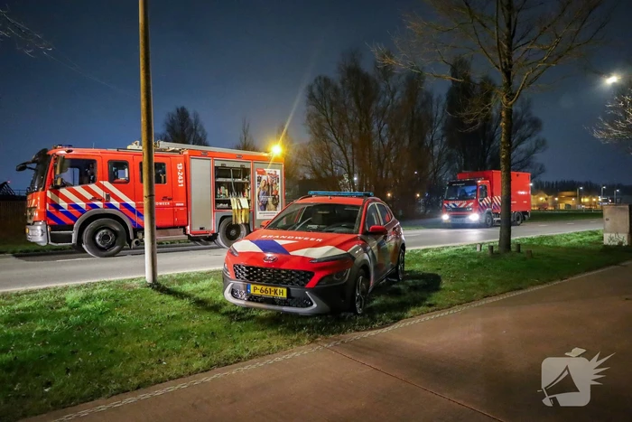 Brandweer ingezet voor buitenbrand bij Waternet