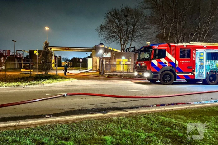 Brandweer ingezet voor buitenbrand bij Waternet