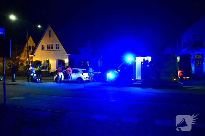 Ongeval tussen scooter en auto
