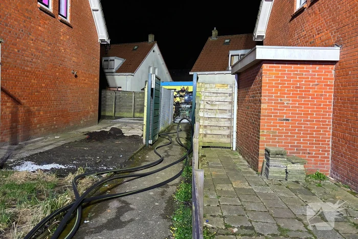 Opnieuw brand bij woning, ditmaal schuur