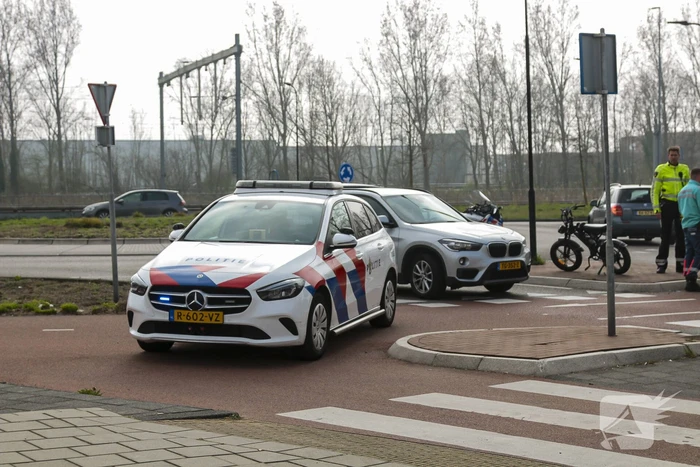 Fatbiker naar ziekenhuis na aanrijding