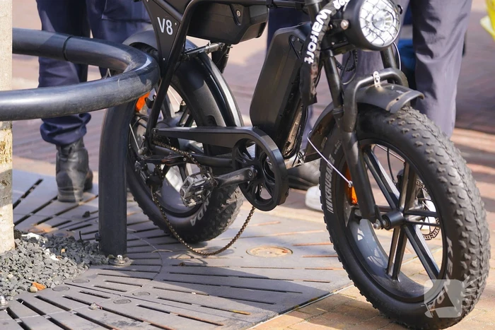 Ongeval tussen fatbike en fietser